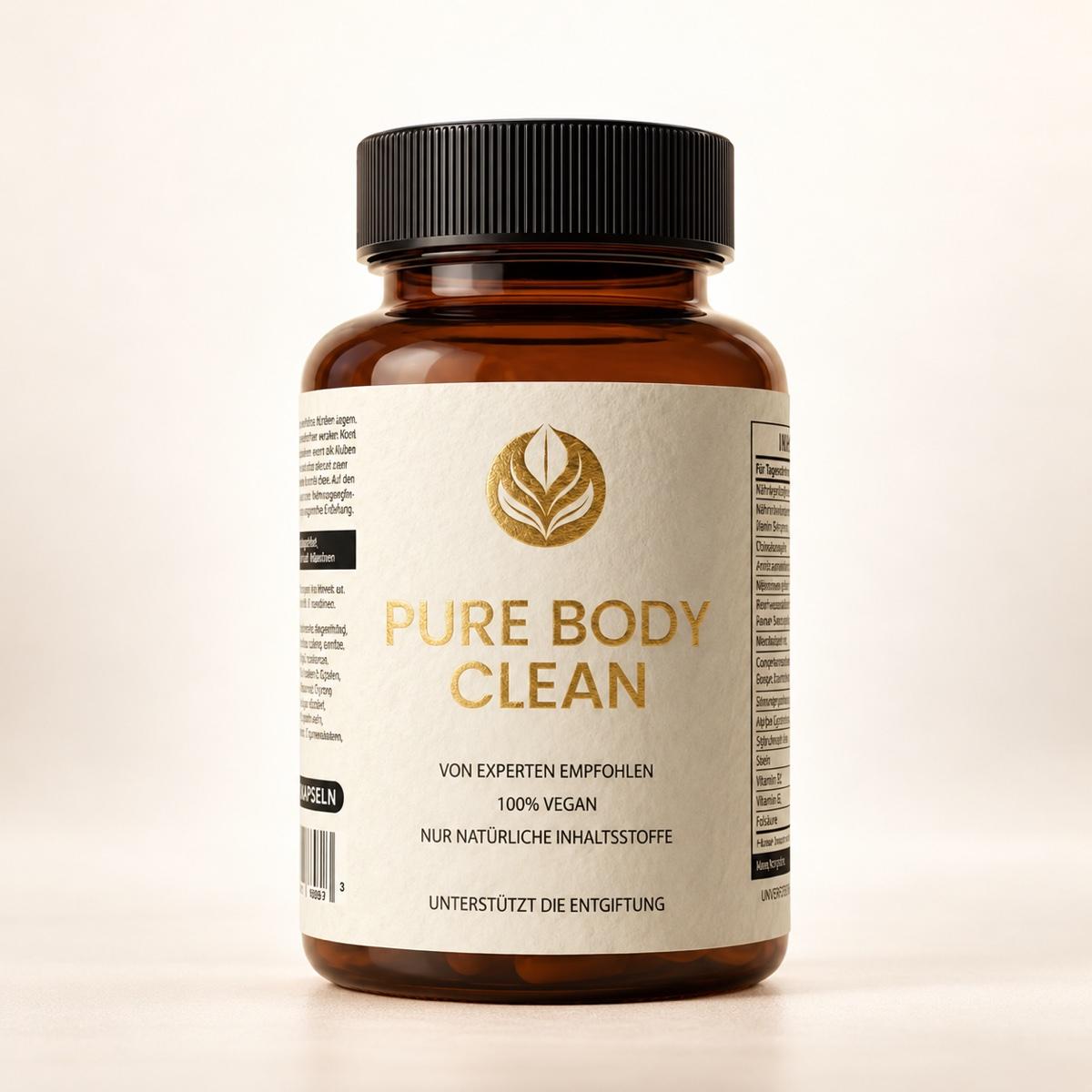 Pure Body Clean – Dose mit 60 veganen Kapseln, BioGarden