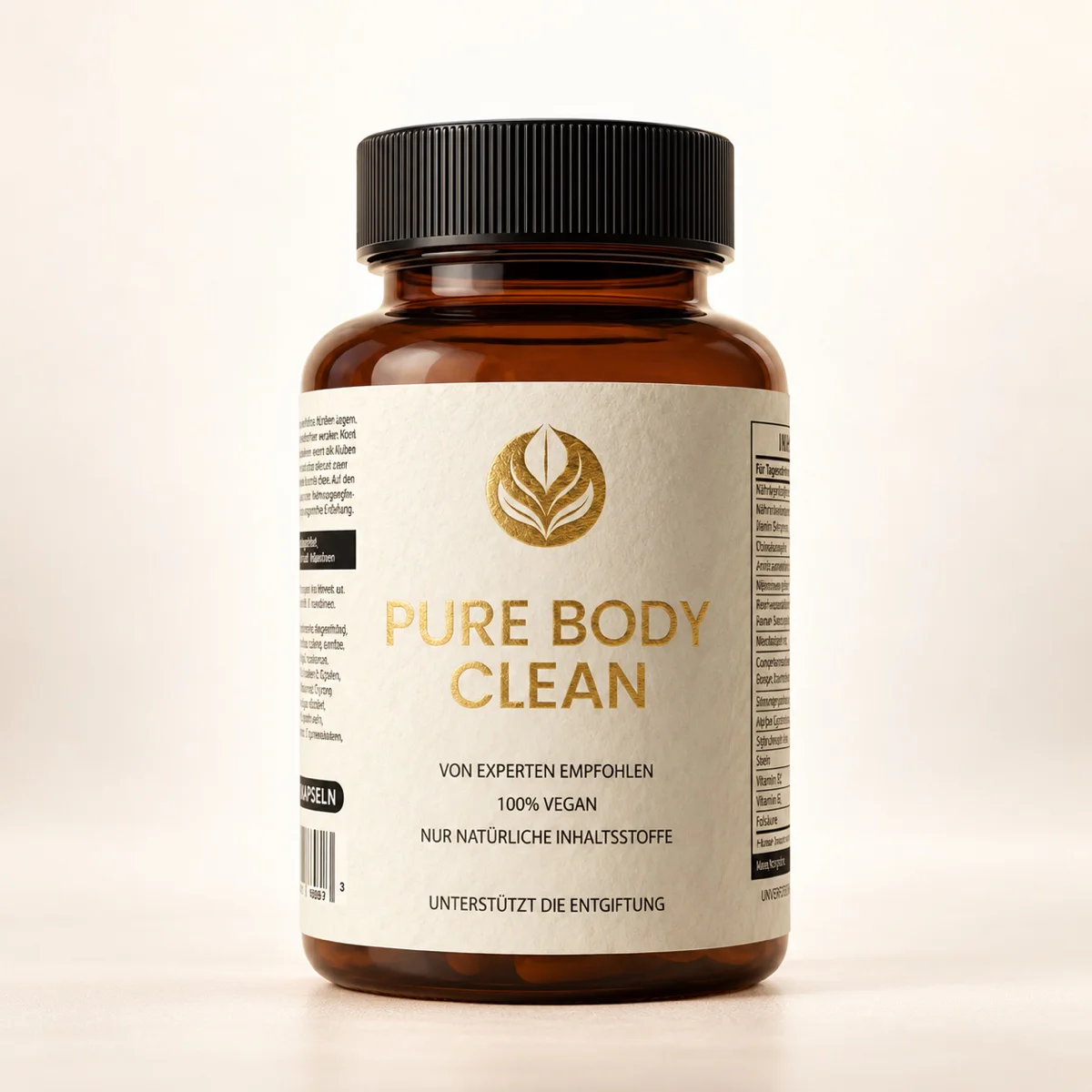 Pure Body Clean – Dose mit 60 veganen Kapseln, BioGarden